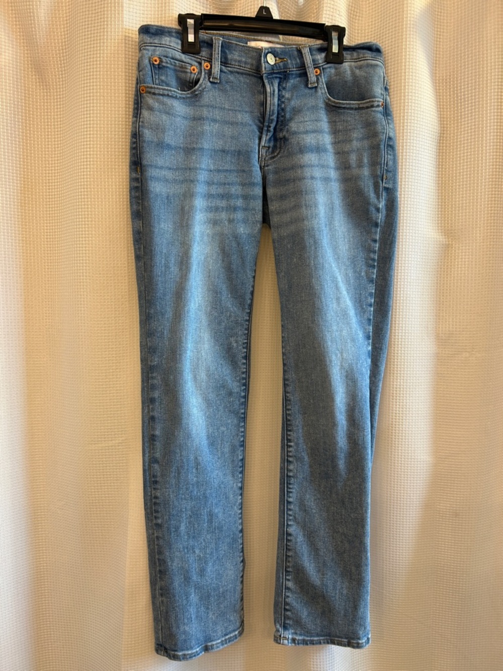 Lucky Sweet Mid Rise Straight Classic Light Blue Women's Jeans 4/27 A